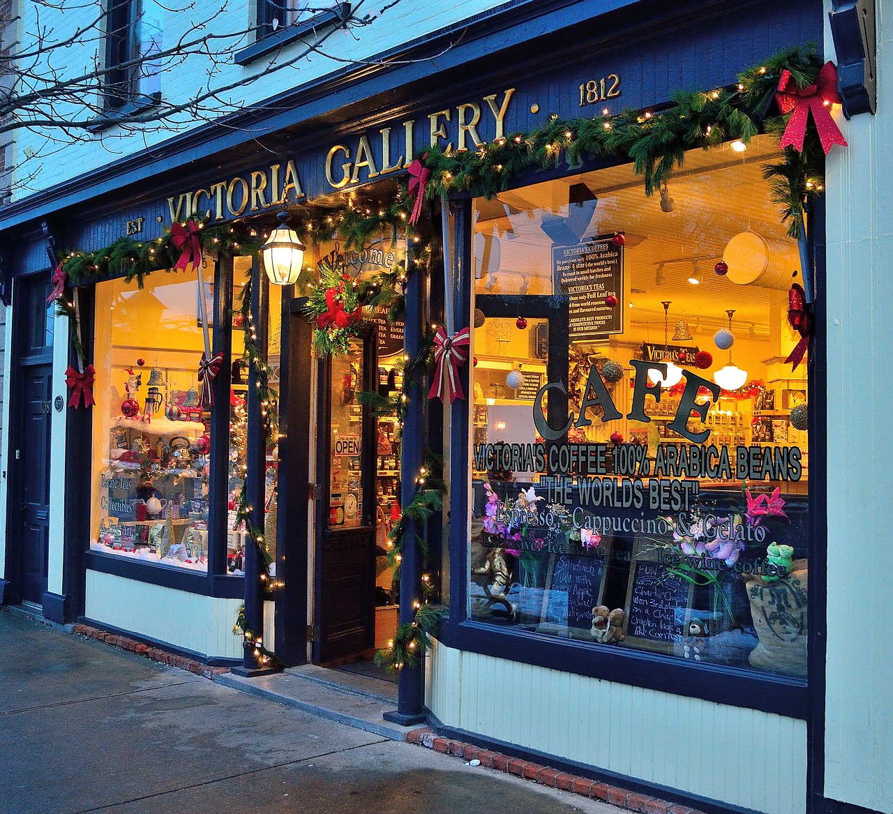 this image shows commercial Christmas lights installation in Cameron Park, CA